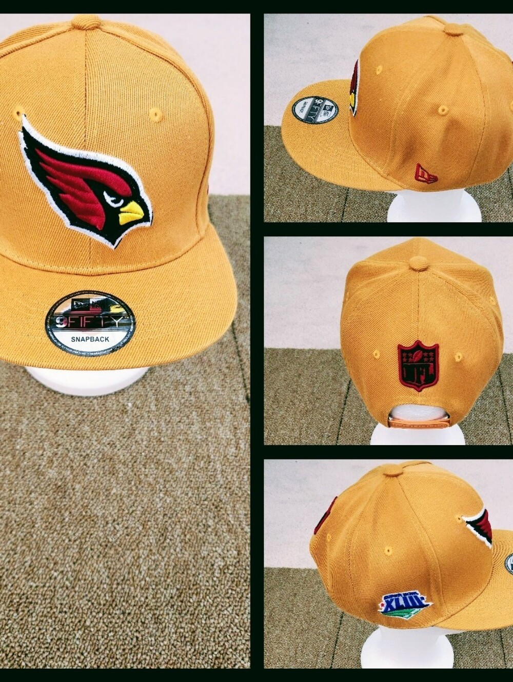 ARIZONA CARDINALS NFL FOOTBALL SNAPBACK HAT.